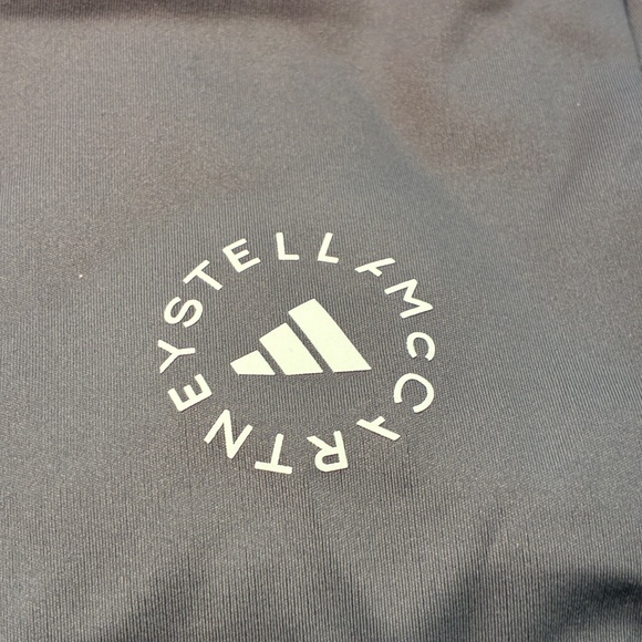 Adidas x Stella McCartney Charcoal Full Length Training Leggings Small JM1398 - Picture 9 of 14